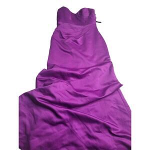 2742‎ NWT Signature Alfred Angelo Purple Formal Gown Style 7427 Size 6